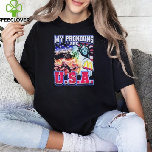 My Pronouns Are U.s.a. Nsfw My Pronouns Are U.s.a. T Shirt