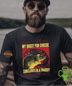 My Quest For Cheese Rat Japanese T Shirt