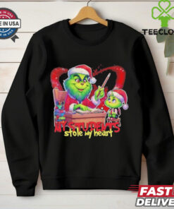 My Students Stole My Heart Grinch Teacher Merry Christmas shirt