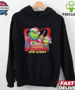 My Students Stole My Heart Grinch Teacher Merry Christmas shirt