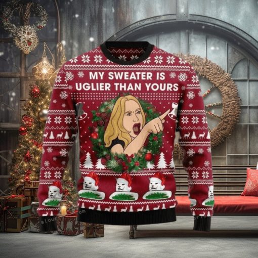 My Sweater Is Uglier Than Yours Christmas Christmas Ugly Sweater Mens