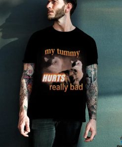 My Tummy Hurts Really Bad Cat Shirt