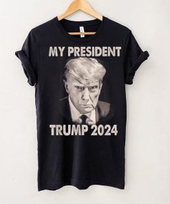 My president Trump 2024 Mug Shot Trump funny president 2024 T Shirt