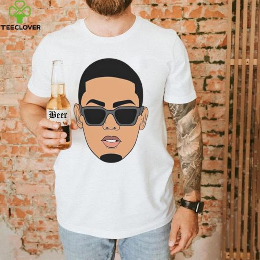 Myke Towers Portrait Drawing shirt