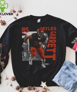 Myles Garrett Cleveland Player Name WHT Shirt
