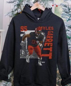Myles Garrett Cleveland Player Name WHT Shirt