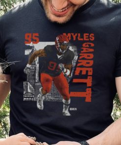 Myles Garrett Cleveland Player Name WHT Shirt