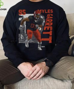 Myles Garrett Cleveland Player Name WHT Shirt