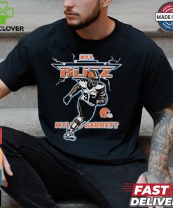 Myles Garrett NFL Blitz Cleveland Browns T Shirts
