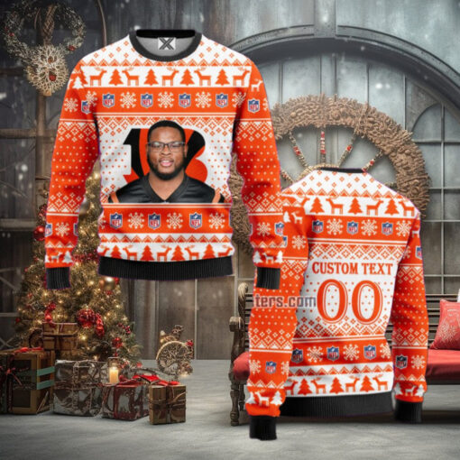 Myles Murphy Cincinnati Bengals Football Ugly Xmas Sweaters