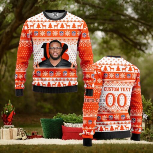 Myles Murphy Cincinnati Bengals Football Ugly Xmas Sweaters