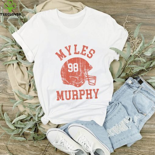 Myles Murphy College Helmet Font Shirt