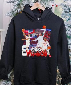 Mylik Wilson 8 Houston Cougars basketball graphic shirt 7 Mylik Wilson 8 Houston Cougars basketball graphic shirt