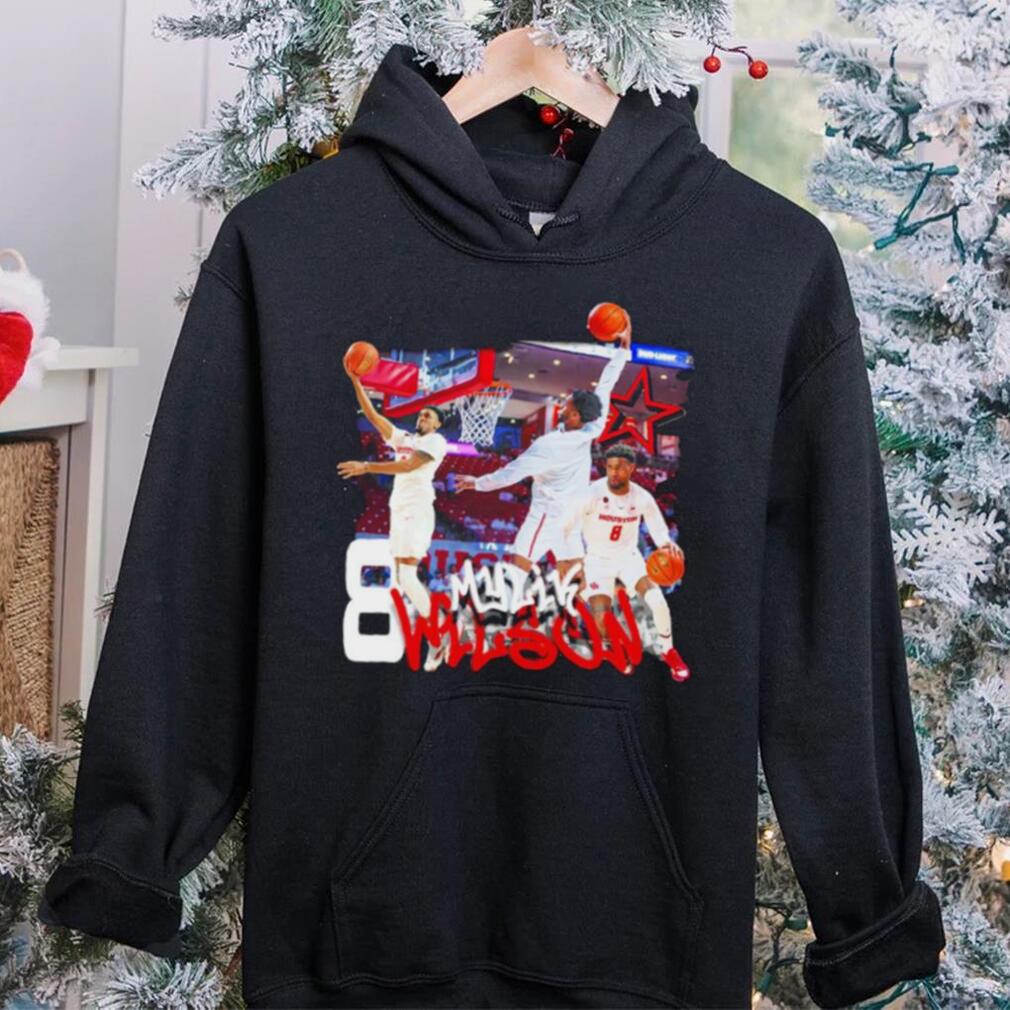 Mylik Wilson 8 Houston Cougars basketball graphic shirt Mylik Wilson 8 Houston Cougars basketball graphic shirt