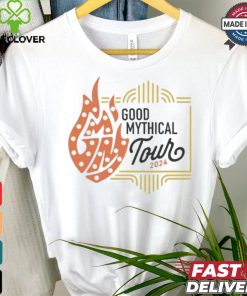 Mythical Rhett And Link Good Mythical Tour 2024 Logo Shirt