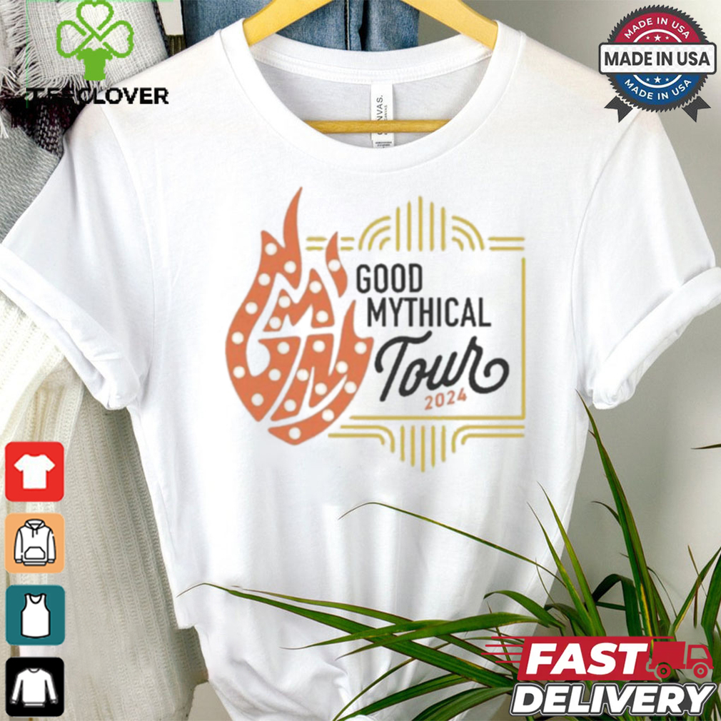 Mythical Rhett And Link Good Mythical Tour 2024 Logo Shirt Mythical Rhett And Link Good Mythical Tour 2024 Logo Shirt
