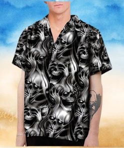 Buy Skull Hawaiian Shirt For Men Women