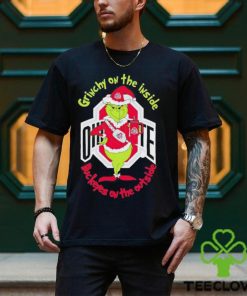 Grinchy On The Inside Ohio State Buckeyes On The Outside Christmas shirt