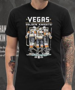 Vegas Hockey Jack Eichel Jonathan Marchessault And Shea Theodore 2023 Signatures Shirt