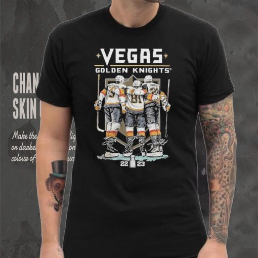 Vegas Hockey Jack Eichel Jonathan Marchessault And Shea Theodore 2023 Signatures Shirt