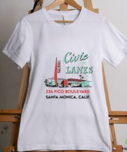 Civic Lanes 234 Pico Boulevard Santa Monica CA shirt