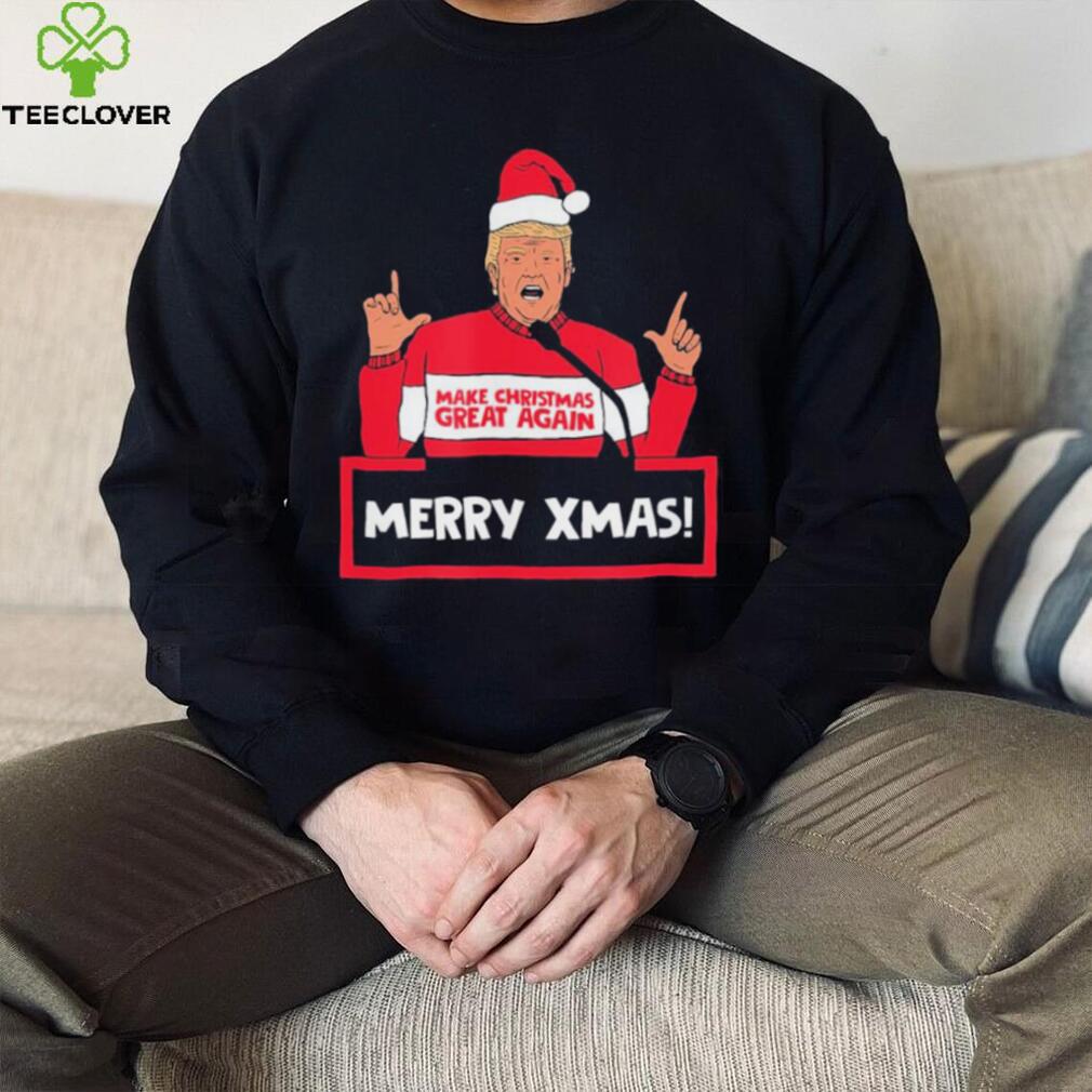 Trump Merry X Mas Make Christmas Great Again Shirt