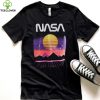 NASA Electro Landscape Vintage Nasa T Shirt