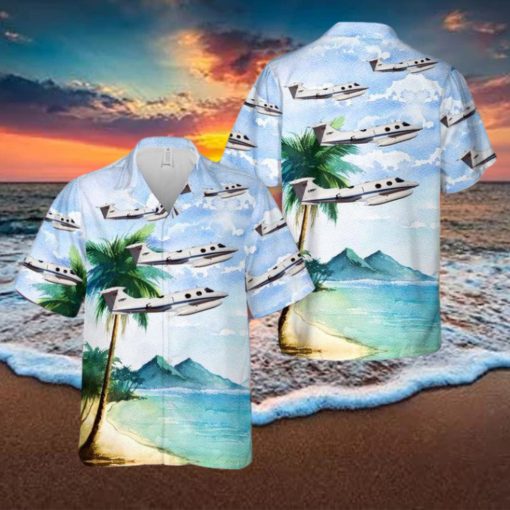 NASA Learjet 24 Hawaiian Shirt