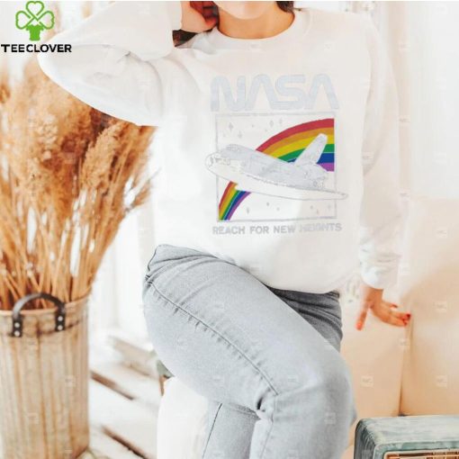NASA Rainbow Men’s Retro NASA T Shirt