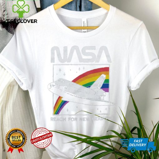 NASA Rainbow Men’s Retro NASA T Shirt