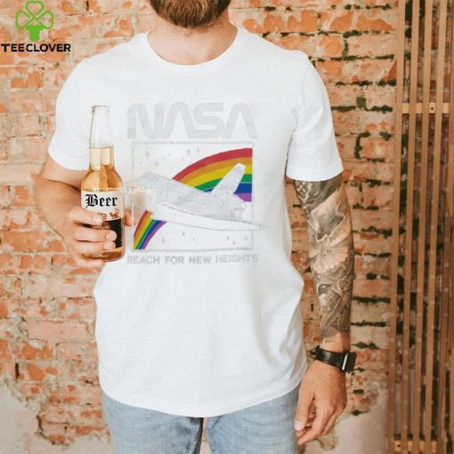 NASA Rainbow Men’s Retro NASA T Shirt