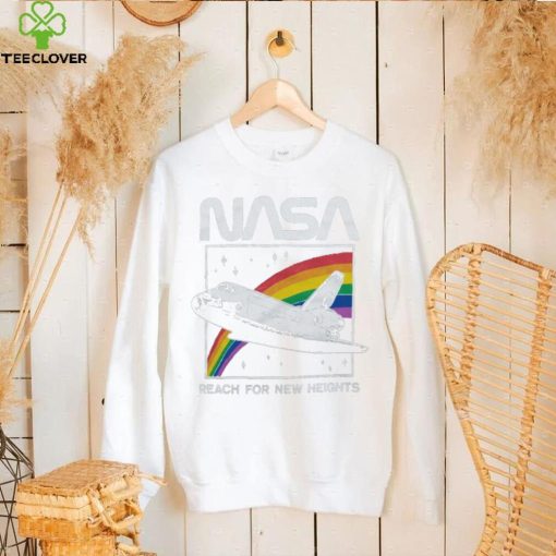 NASA Rainbow Men’s Retro NASA T Shirt