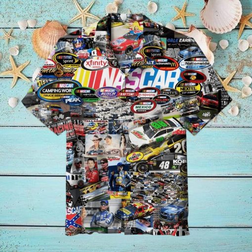 NASCAR Multiple Unisex Hawaiian Shirt