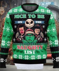 NAUGHTY LIST CLUB POP CULTURE UGLY CHRISTMAS SWEATER
