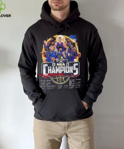 NBA 2023 champions denver nuggets signatures T shirt