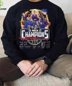 NBA 2023 champions denver nuggets signatures T shirt
