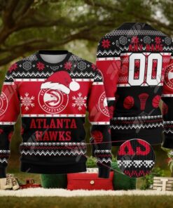 NBA Atlanta Hawks Special Christmas Ugly Sweater Design