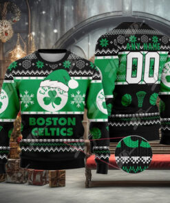 NBA Boston Celtics Special Christmas Ugly Sweater Design
