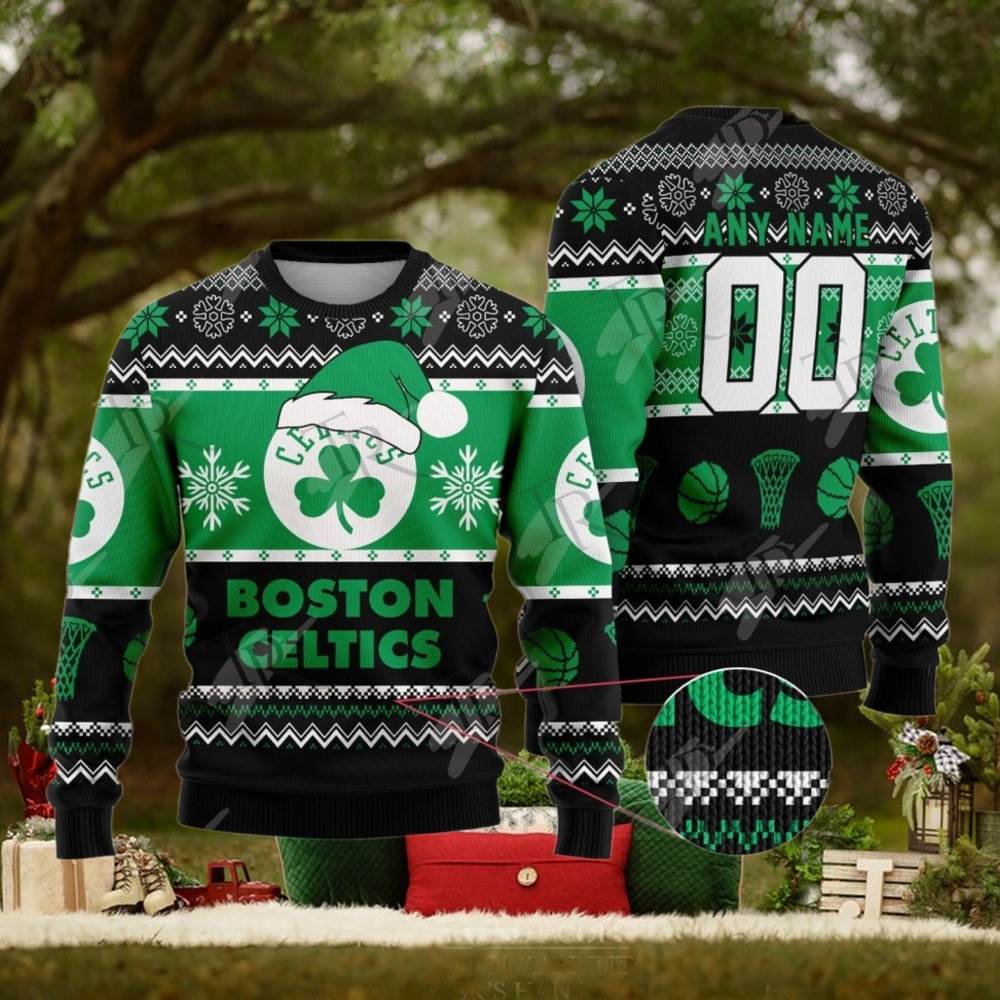 NBA Boston Celtics Special Christmas Ugly Sweater Design NBA Boston Celtics Special Christmas Ugly Sweater Design