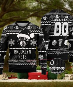 NBA Brooklyn Nets Special Christmas Ugly Sweater Design