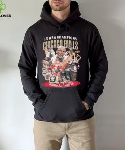 NBA Champions Chicago Bulls 4 Times Shirt
