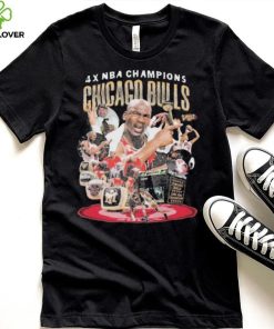 NBA Champions Chicago Bulls 4 Times Shirt