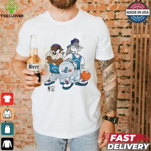 NBA Charlotte Hornets Looney Tunes T Shirt
