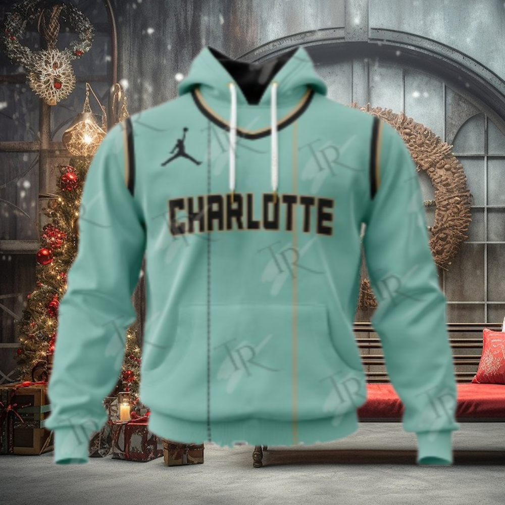 NBA Charlotte Hornets Special 2025 City Edition Hoodie NBA Charlotte Hornets Special 2025 City Edition Hoodie