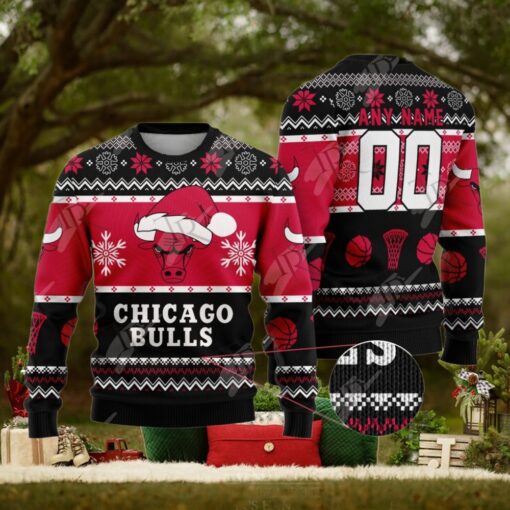 NBA Chicago Bulls Special Christmas Ugly Sweater Design