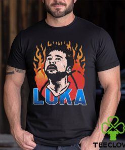 NBA Dallas Mavericks On Fire Luka Doncic T Shirt