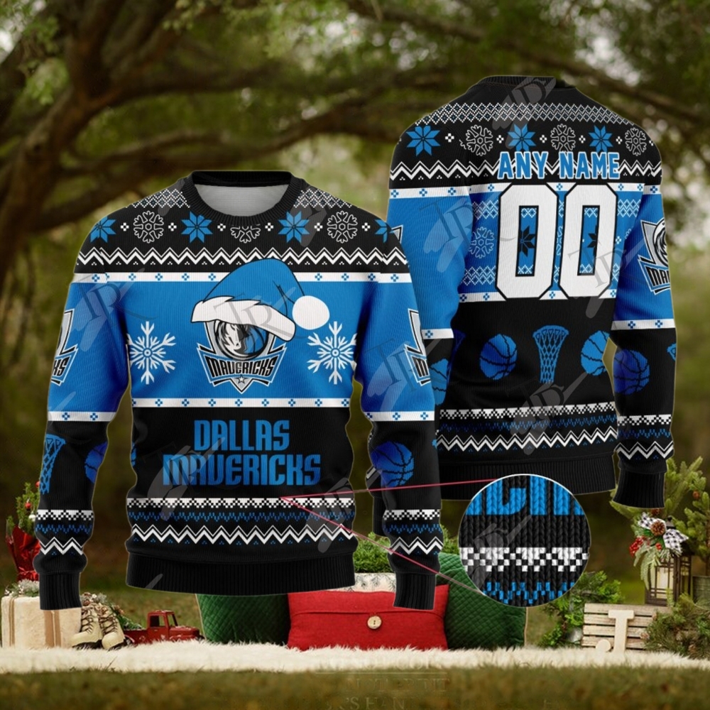 NBA Dallas Mavericks Special Christmas Ugly Sweater Design NBA Dallas Mavericks Special Christmas Ugly Sweater Design