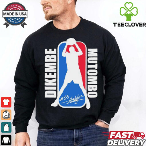 NBA Dikembe Mutombo No. 55 signature logo hoodie, sweater, longsleeve, shirt v-neck, t-shirt