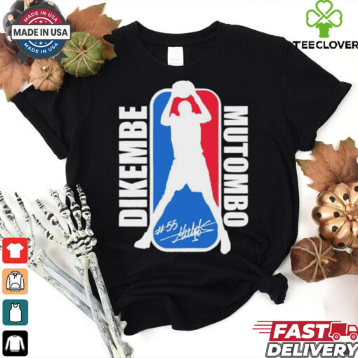 NBA Dikembe Mutombo No. 55 signature logo hoodie, sweater, longsleeve, shirt v-neck, t-shirt