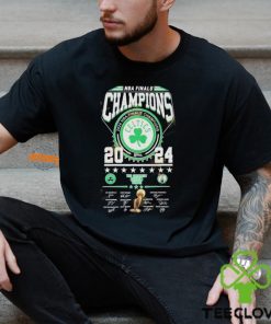 NBA Final Champions 2024 Signature Boston Celtics Unisex T Shirt